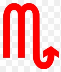Red Scorpio 2 Icon - Free Red Zodiac Signs Icons Scorpio Sign Png Red Emoji,Scorpio Emoticon