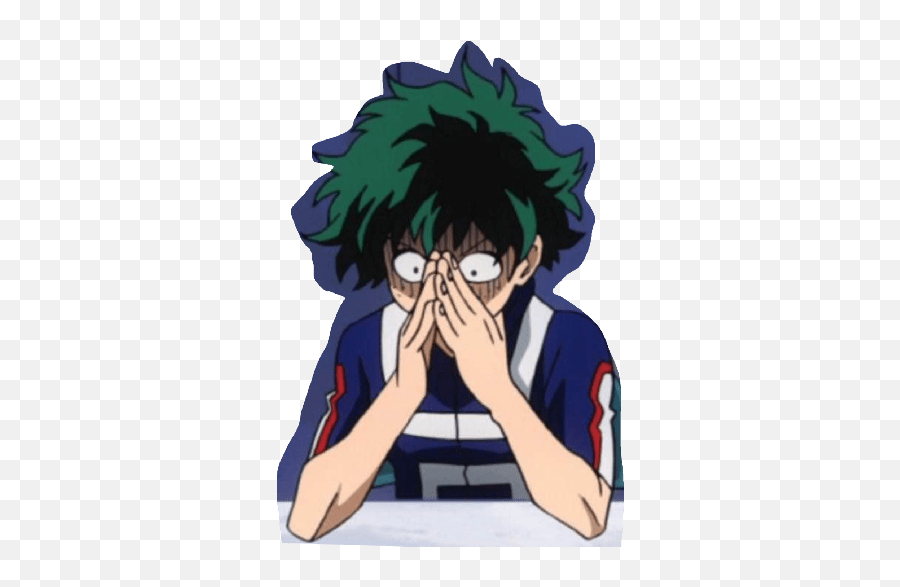 My Hero Academia - Anime Character Listening To Music Emoji,My Hero Academia Emojis