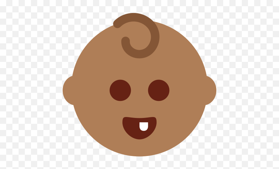 Baby Emoji With Medium - Bebe Negro Emoji,Skin Tone Emojis