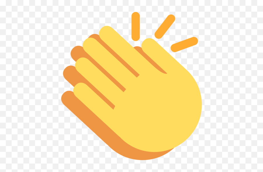 Clapping Hands Emoji - Discord Emoji Transparent Background,Clapping Hands Emoji