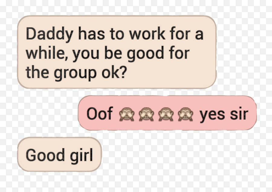 Daddy Ddlg Text Kink Textpost Sticker - Ddlg Kink Emoji,Ddlg Emojis