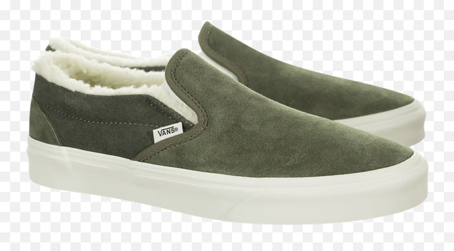 Vans Classic Slip On Suede Sherpa - Plimsoll Emoji,Sneakerhead Emoji