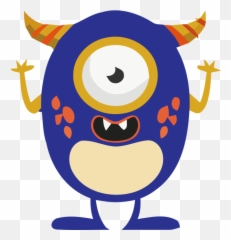 Halloween Smiley Emoticon Character For Halloween Monster - Dot Emoji,Hanukkah Smileys Emoticons