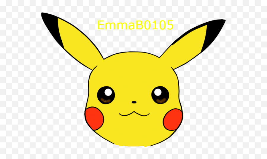 Pikachu Head Png - Pikachu Face Clipart Full Size Clipart Clipart Pikachu Face Emoji,Pikachu Face Emoji