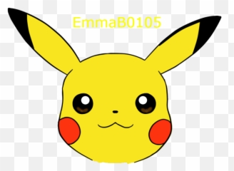Pikachu Head Png - Pikachu Face Clipart Full Size Clipart Clipart Pikachu Face Emoji,Pikachu Face Emoji