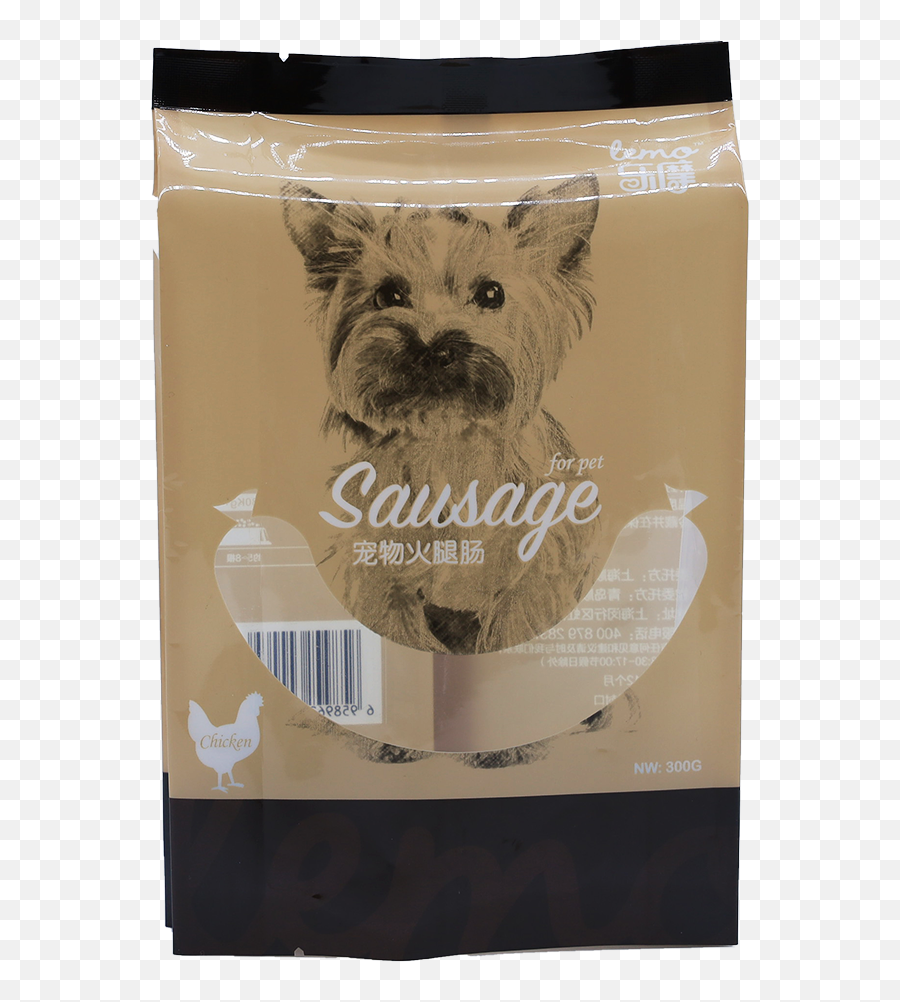 China Newly Arrival Back Coating Pouch - Pet Food Packaging Emoji,Westie Dog Emoticon