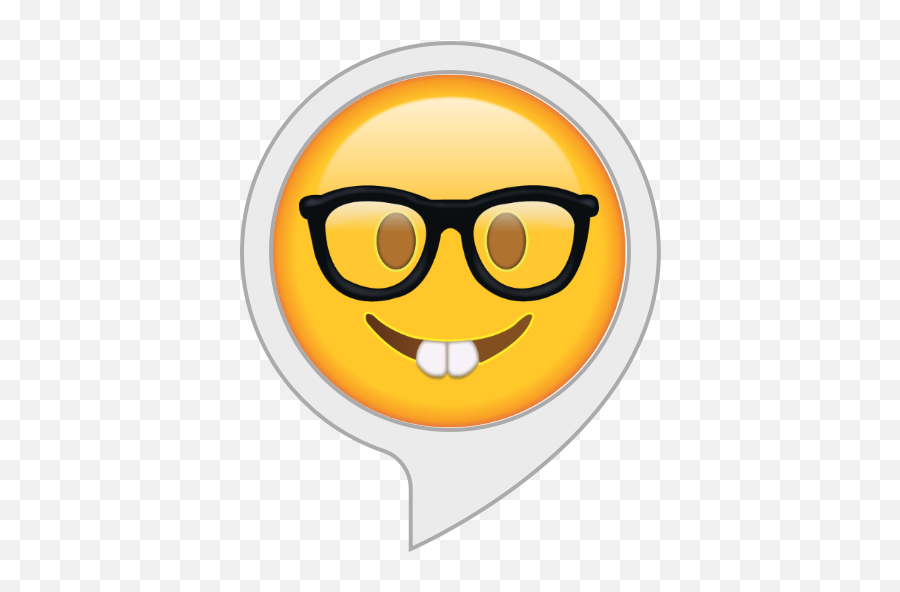 Alexa Skills - Nerd Emoji,Pat Self On Back Emoticon