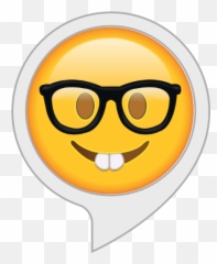 Alexa Skills - Nerd Emoji,Pat Self On Back Emoticon