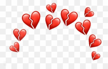 Broken Heart Emoji,Heartbreak Emoji