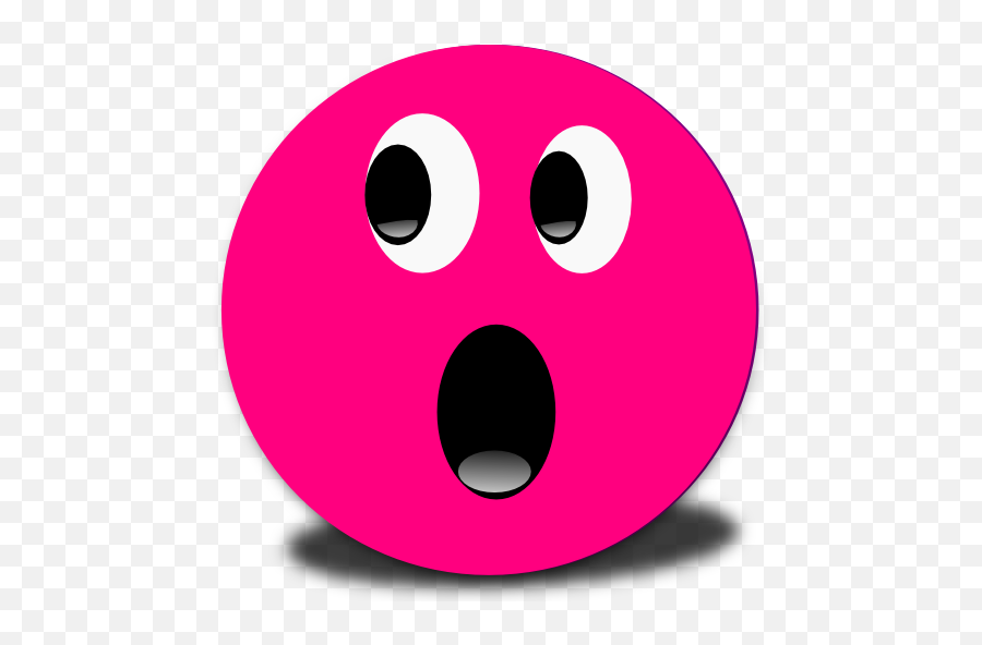 Smiley Clip Art Emoji - Pink Emoji Surprised Faces,Rosary Emoji