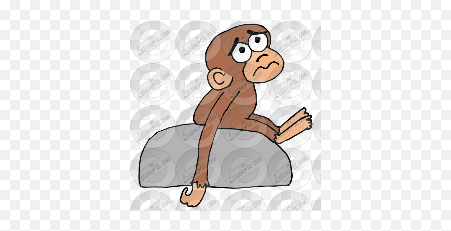 Sorry Monkey Picture For Classroom - Macaque Emoji,Do Chimps Have Emotions Do Chimps Create And Use Tools