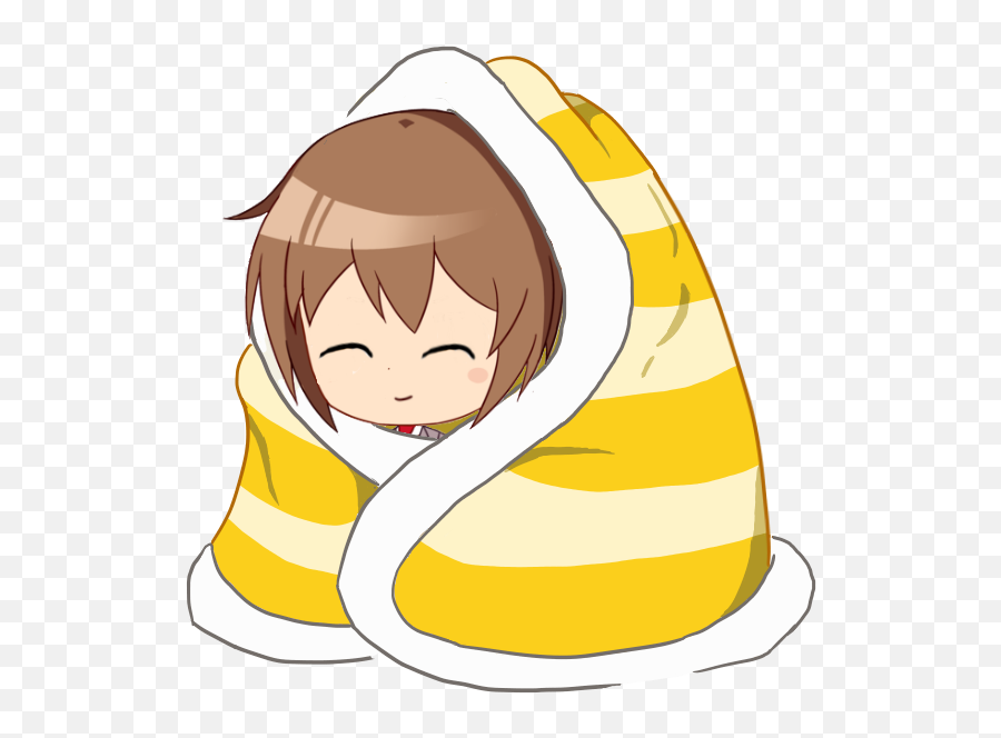 Ddlc - Anime Person In Blanket Emote Emoji,Boi Emoji