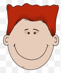 Pin On People Svg Free Clip Art - Clip Art Red Hair Boy Emoji,Cartoon Man With Different Emotion