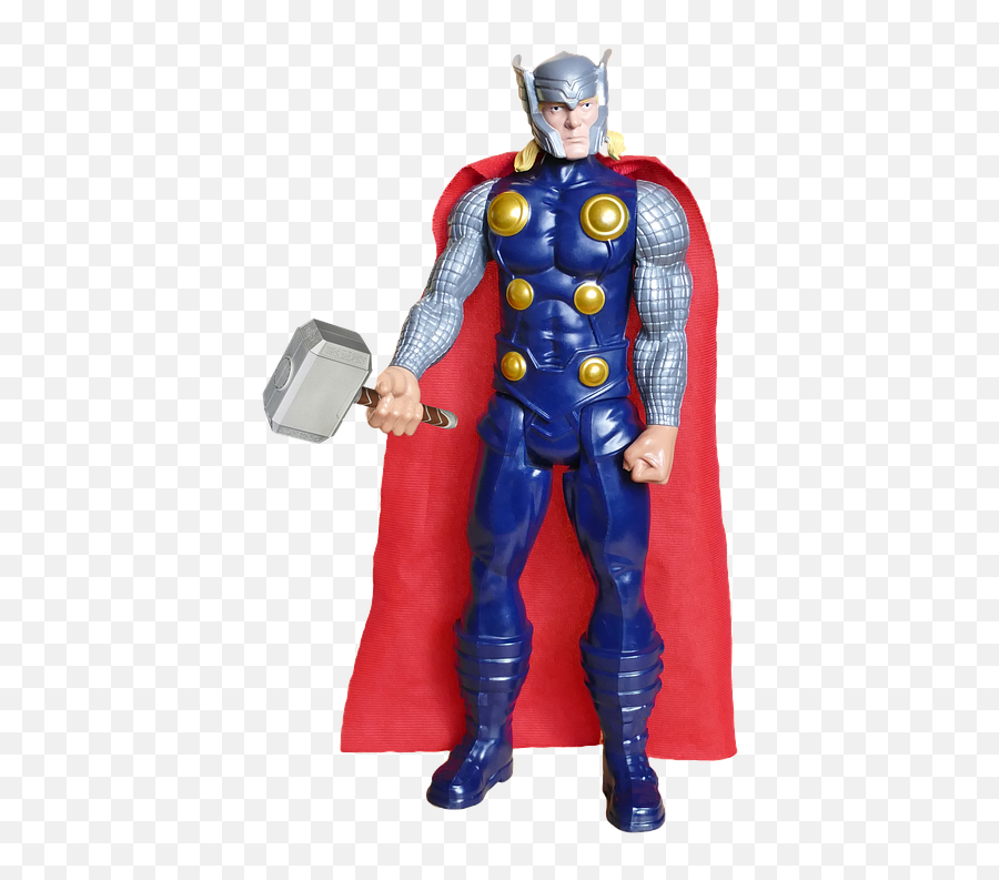 Power Hero Super Super Hero Superhero Thor - 20 Inch By 30 Inch Laminated Poster With Bright Colors And Vivid Imageryfits Perfectly In Many Attractive Desenho Super Heroi Thor Emoji,Superhero Emotion Cards