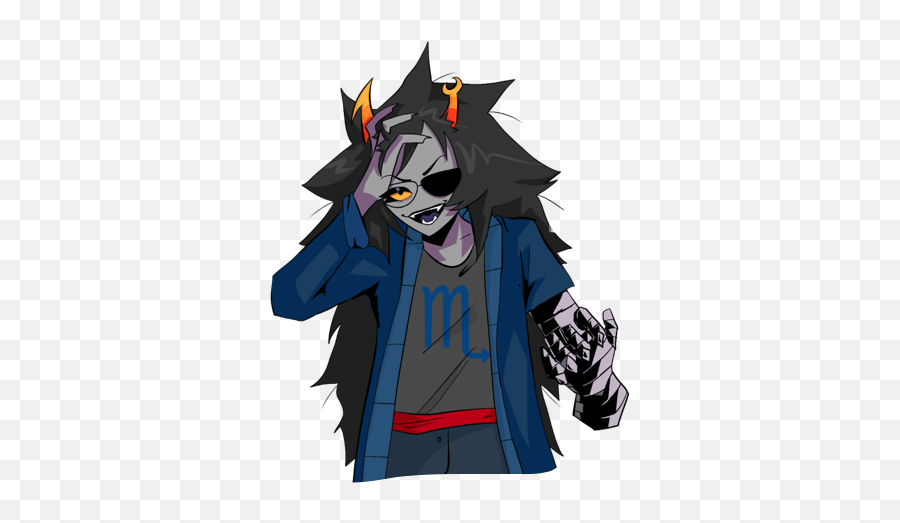 Vriska Vriskaserket Sticker - Vriska Serket Pesterquest Emoji,Aranea Serket Emoticon