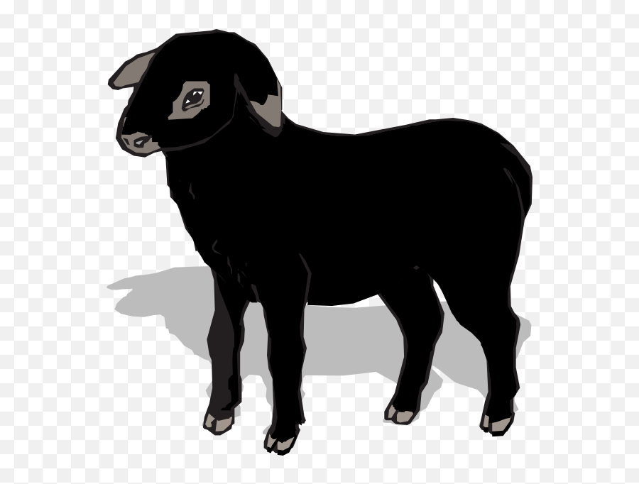 Free Cartoon Black Sheep Download Free - Transparent Black Sheep Clipart Emoji,Black Sheep Emoji