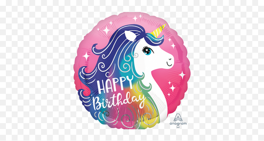Unicorn Sparkle Cups Paper 266ml 8 Pack Party Products - Happy Birthday Unicorn Foil Balloon Emoji,Bearded Pony Emoticons