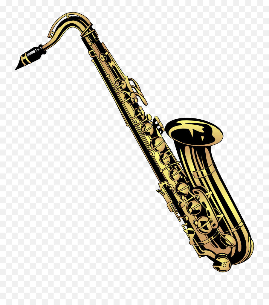 Saxophone Clipart Free Download Transparent Png Creazilla - Saxophone Clipart Emoji,Jazz Emoji