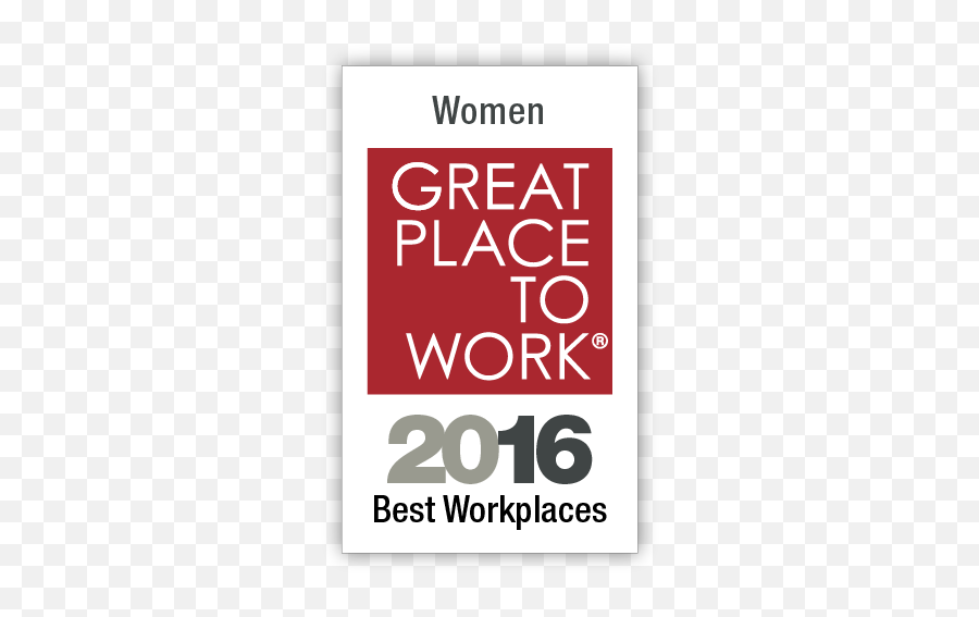 Best Workplaces For Women 2016 Great Place To Work - Great Place To Work 2016 Emoji,:atem: Emoticon
