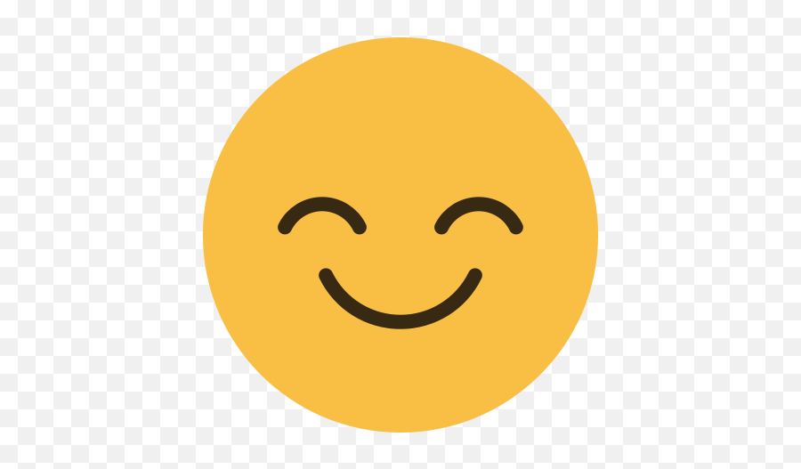 Emoji Emoticon Face Feeling Happy Smile Icon - Free Happy,Forced Smile Emoji