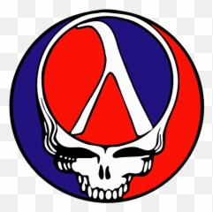 Steal Your Face 26 Aug - Rock Bands Logos Skull Clipart Grateful Dead Sticker Emoji,Emotions Of A Skull