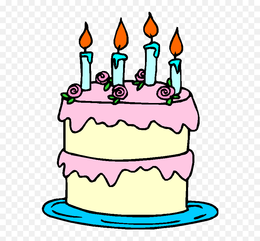 Free Birthday Cake Graphics Download Free Clip Art Free - Birthday Cake Graphic Emoji,Facebook Cake Emoticon
