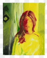 Oil Paint Series - Hair Design Emoji,Hidden Emotions Art