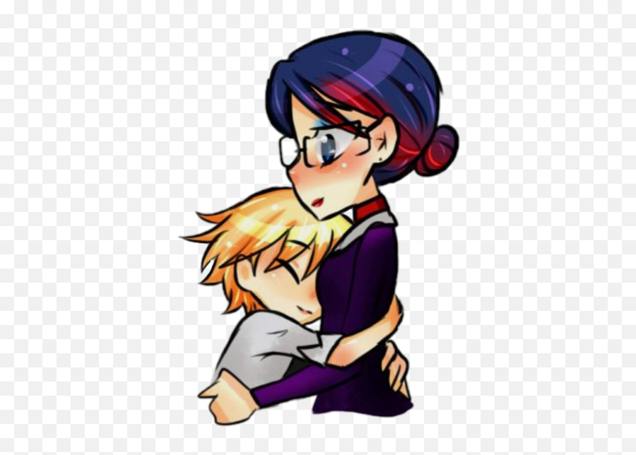 Adrien Natalie Miraculous Sticker By Ladywinter777 - Miraculous Ladybug Nathalie Wattpad Emoji,Miraculous Ladybug Emojis