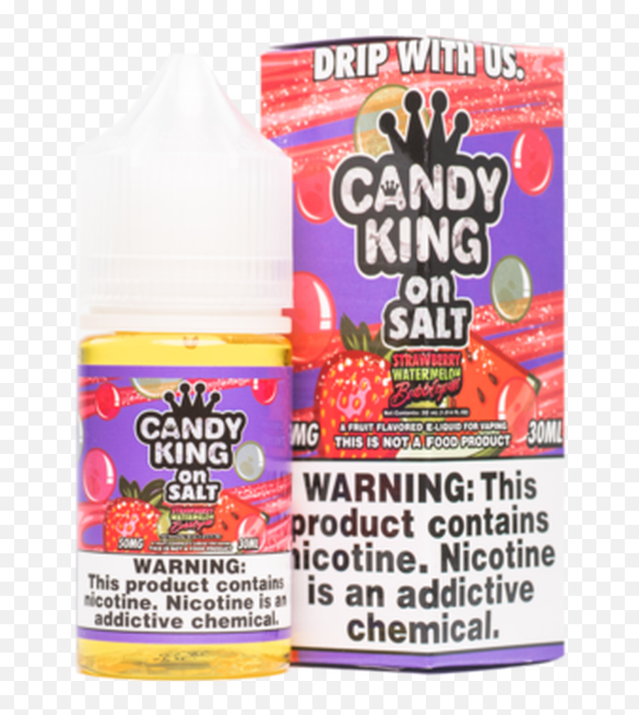 Candy King On Salt Nic Premium E - Candy King On Salt Emoji,Emoji Liquids Peach Rings Vape Juice