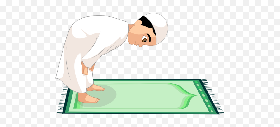 Muslim Prayer Guide - Sholat Clip Art Emoji,Mat 1008 Emoji Emotions Rug