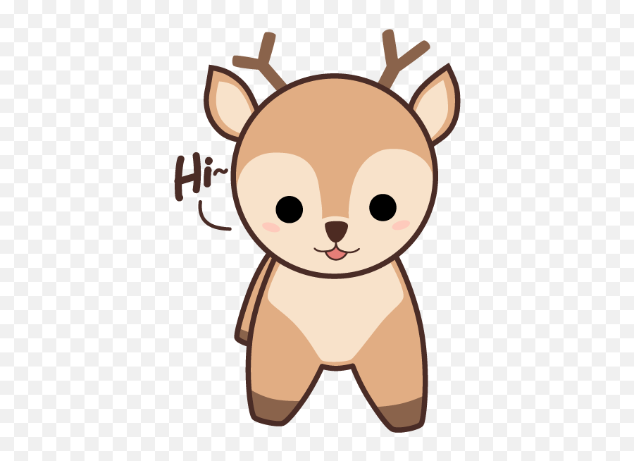 Cute Kawaii Christmas By Nicolas Hung Emoji,Cute Christmas Emoticons Animal