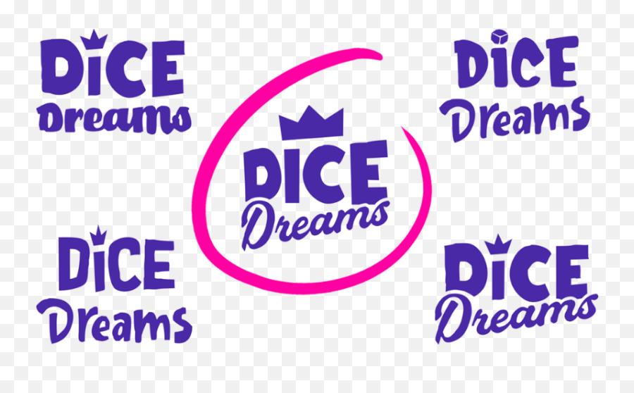 Dice Dreams Logotype On Behance Logotype Game Logo Dream Emoji,Iphone Solitaire Emoji