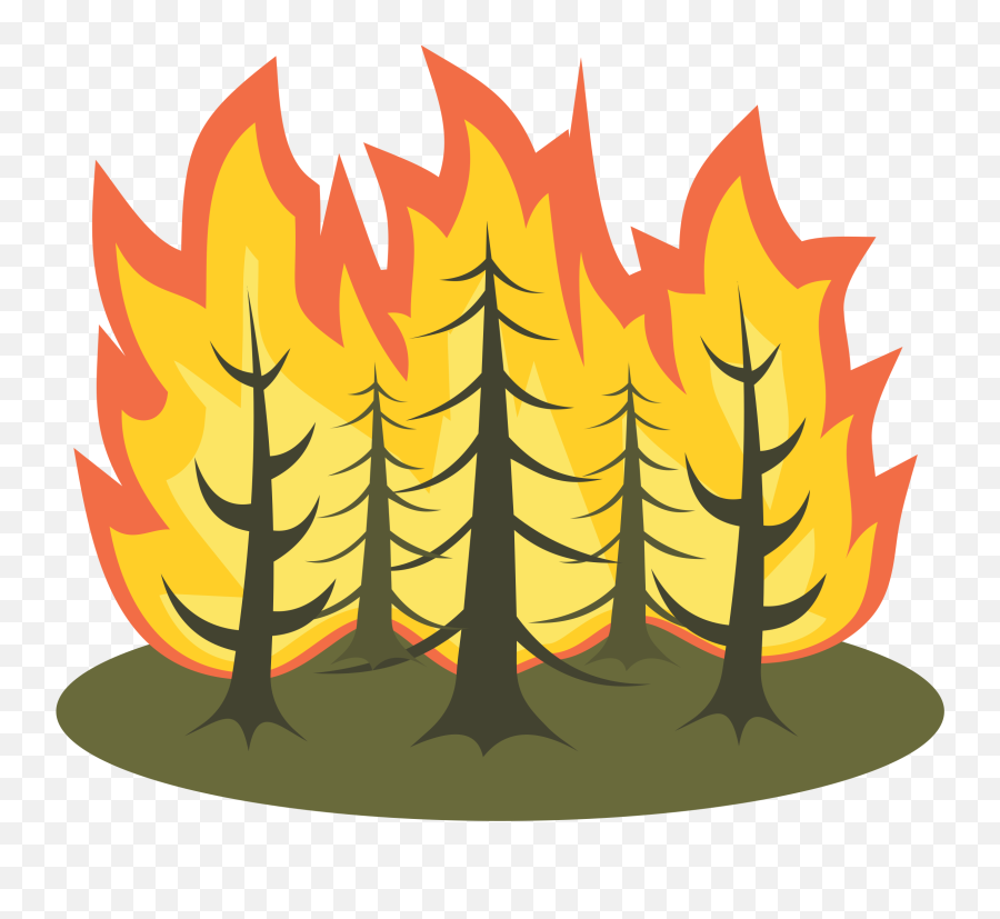 Fire Icon Emoji,Tree Fire Emoji