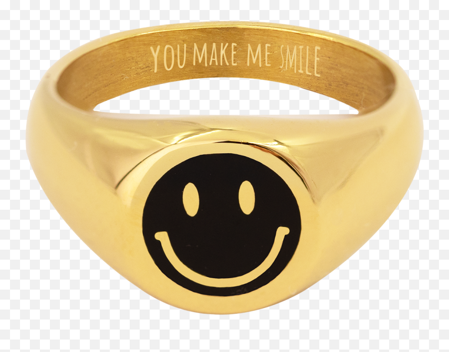 Ringe Gold - Schmuckkollektiv Emoji,Ring Emoji