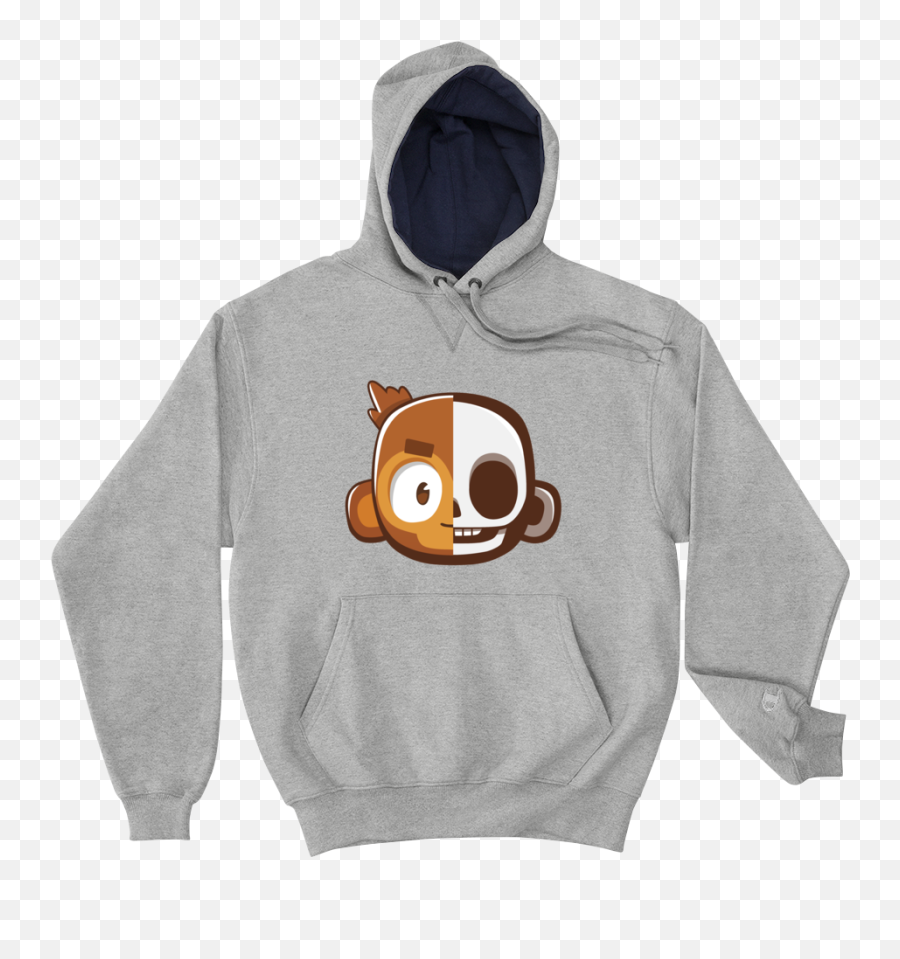 Monkey Skull Premium Champion Hoodie U2013 Ninja Kiwi Store Emoji,Primate Emojis