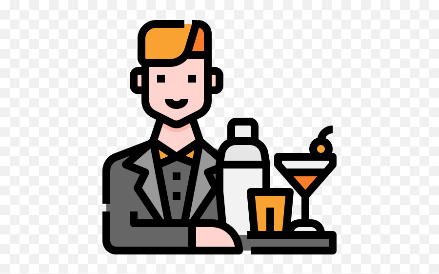 Bartender - Free Professions And Jobs Icons Emoji,Barista Emoji