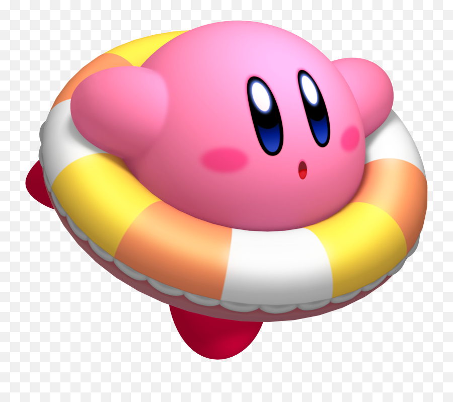 Nintendo Worldwide Hardware Sales Fell - Kirby Swimming Emoji,Retard Emoticon