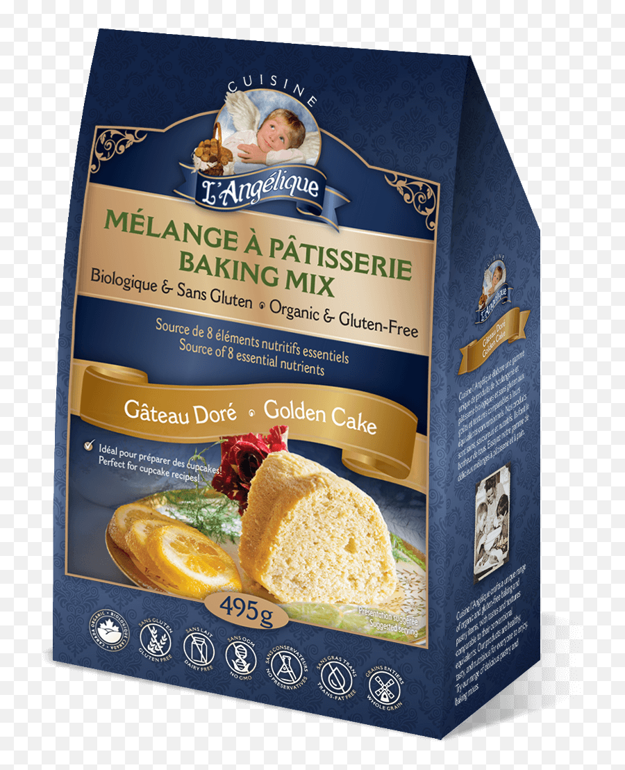 Golden Cake Mix Organic Gluten - Free And Dairyfree Farine La Merveilleuse Emoji,Emoji Cake Videos