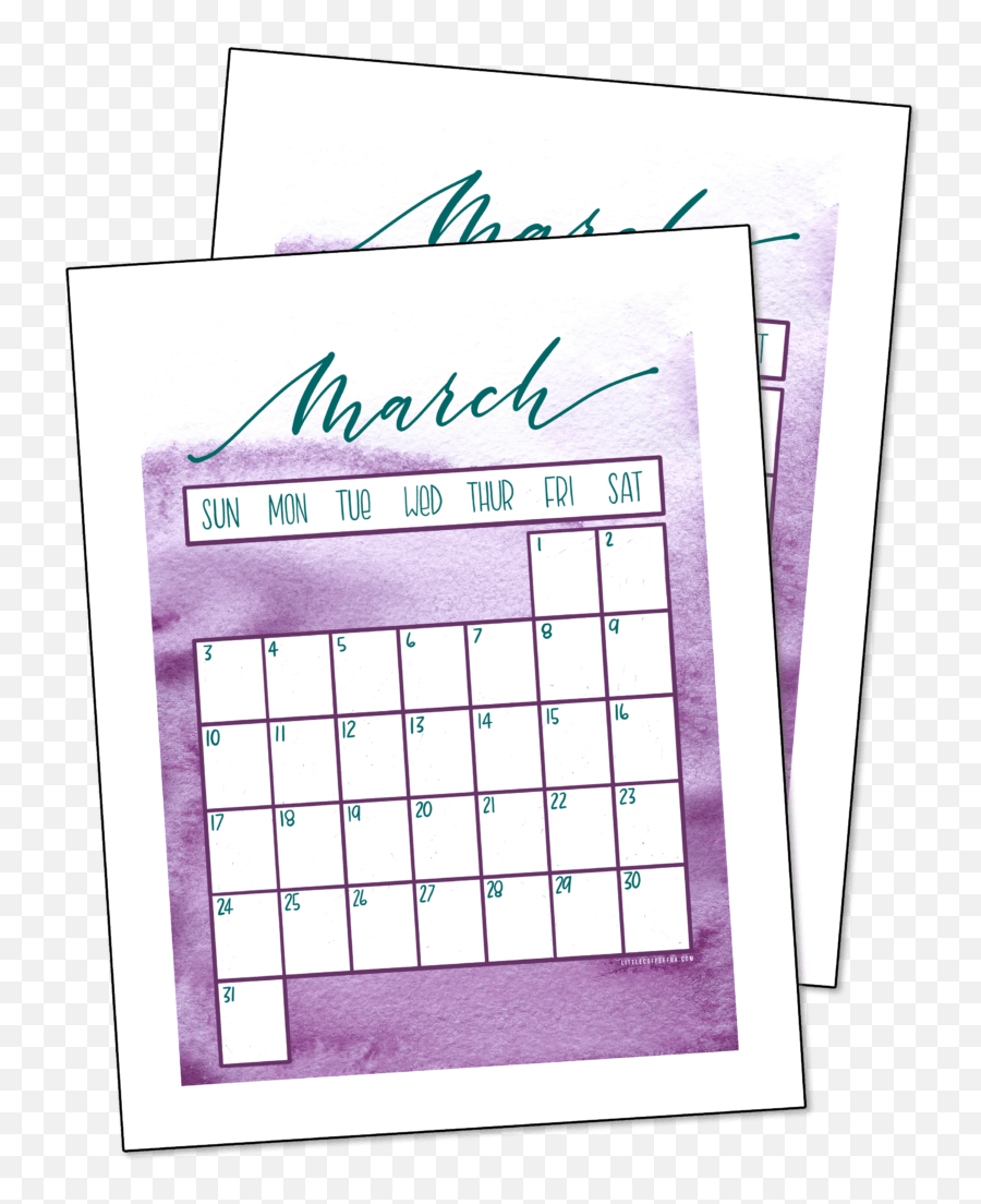 Free March 2019 Calendar Printable For Your Bullet Journal - Horizontal Emoji,Emotion Tracker Bullet Journal