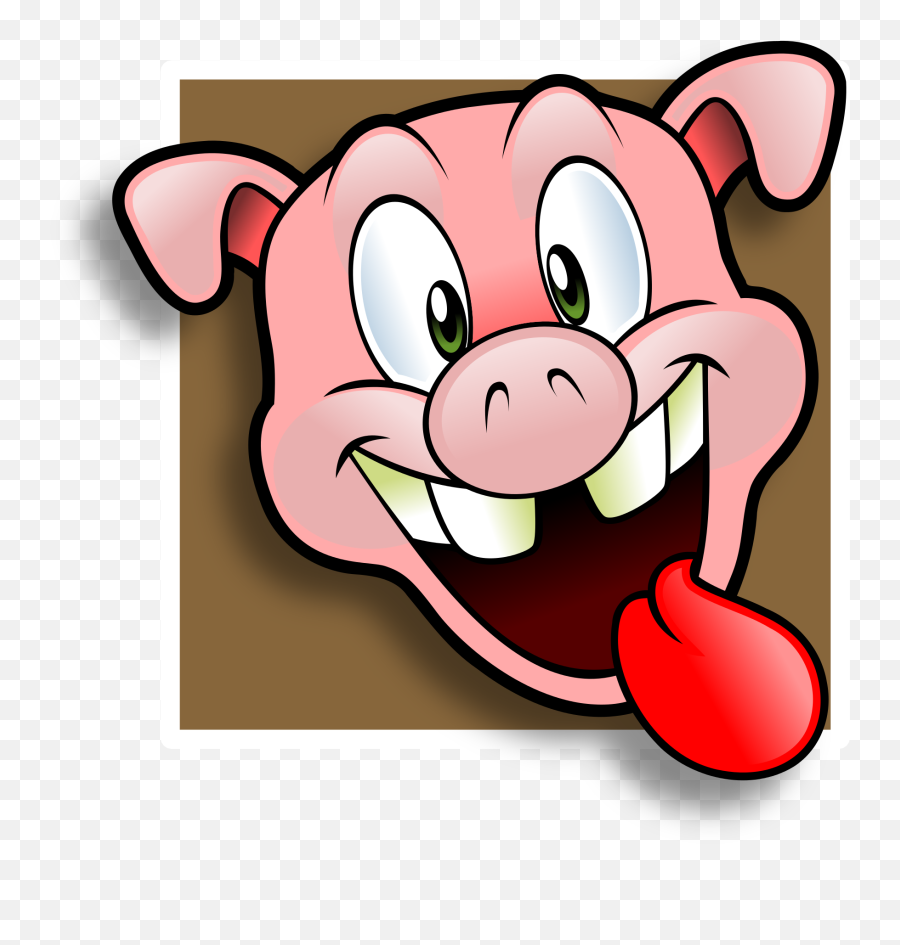 Cartoon Pig Clip Art Image - Clipsafari Download Gambar Ukuran 100x100 Pixel Emoji,Pig Emoji Png