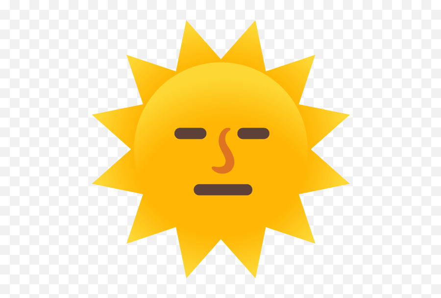 Emoji Mashup Bot On Twitter Expressionless Sun U003du2026 - Sonne Symbol Mit Gesicht,Do Droids Have Emoji