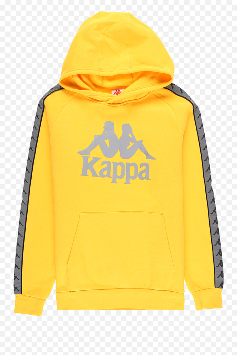 Kappa Hoodie Yellow - Hooded Emoji,Laura Biagiotti Emotion