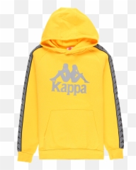 Kappa Hoodie Yellow - Hooded Emoji,Laura Biagiotti Emotion