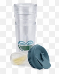 Heart Flip - Top Infuser Water Bottlelife Is Good Cylinder Emoji,Emoji Bottle Caps