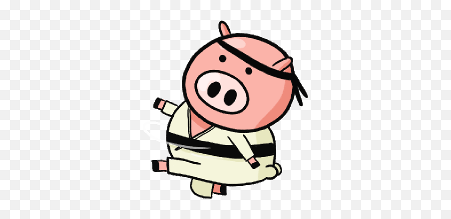 Animated Gif Bloginfo Name Pig - Cloudygif Happy Emoji,Girl Pig Emoji