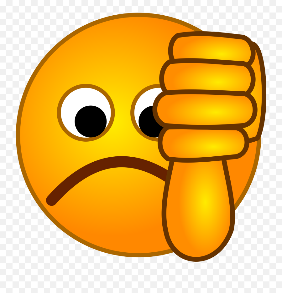 Emoji Thumbs Down Png U0026 Free Emoji Thumbs Downpng - Thumbs Down Emoji Transparent,Boxing Gloves Emoji