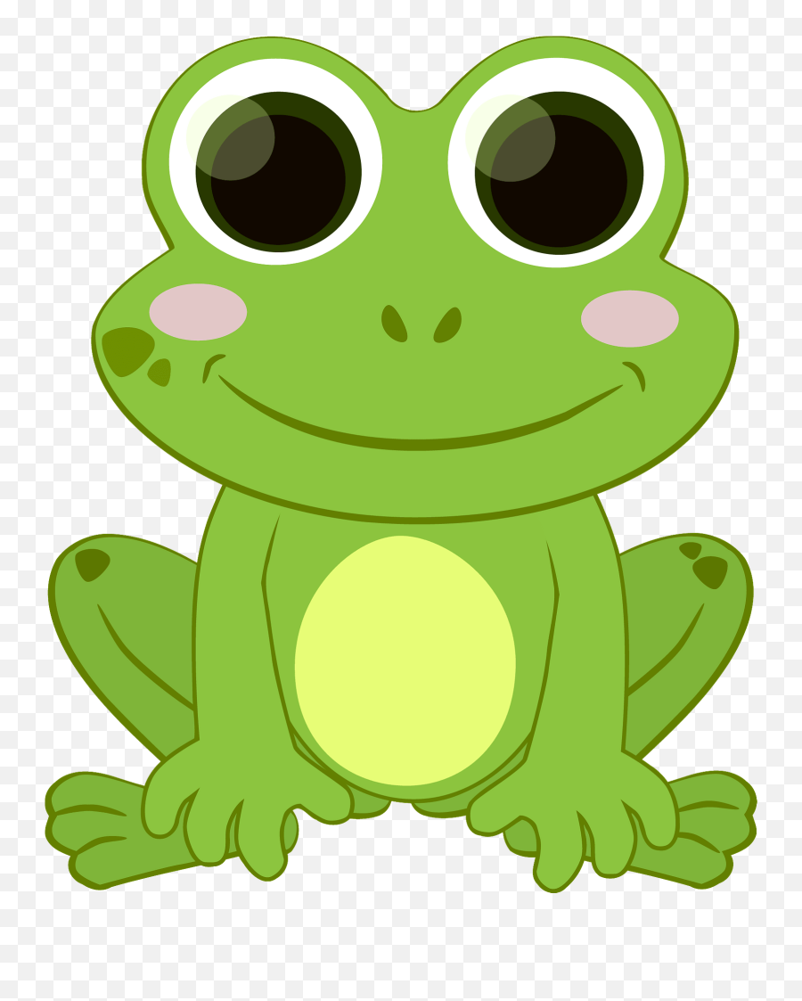 Happy Frog Clipart - Happy Frog Cartoon Transparent Emoji,Frog Face Emoji