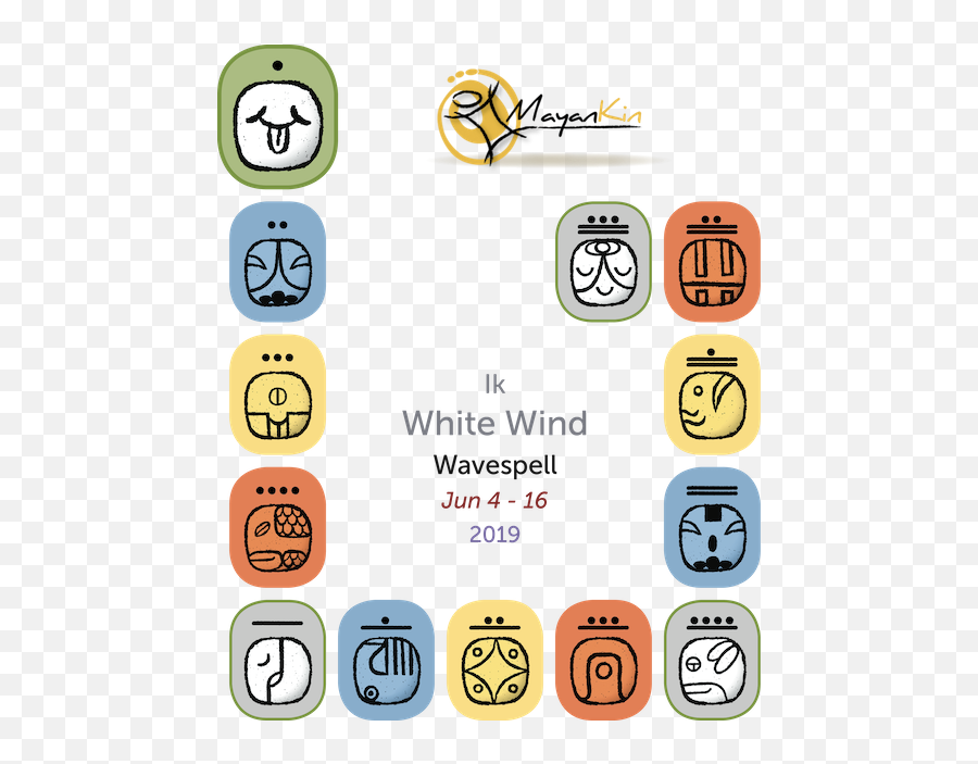 White Wind Wavespell Mayankin - White Wind Wavespell Emoji,A World Wind Of Emotions
