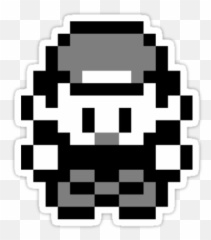 Pin - Pokemon Trainer Red Pixel Art Emoji,Emoticon Pesonal