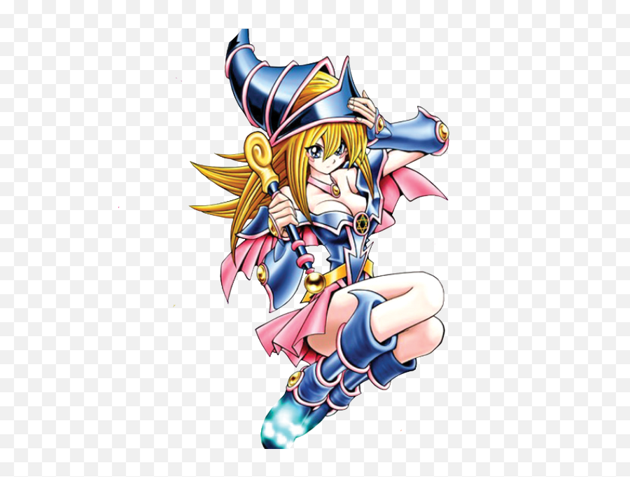 Dark Magical Girl - Yugioh Dark Magician Girl Render Emoji,Starcraft 2 Emoticons Png